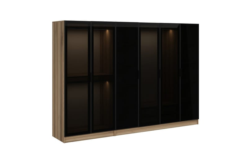 Fruitland Garderobe 270 cm - Brun - Oppbevaring - Klesoppbevaring - Garderober & garderobesystem