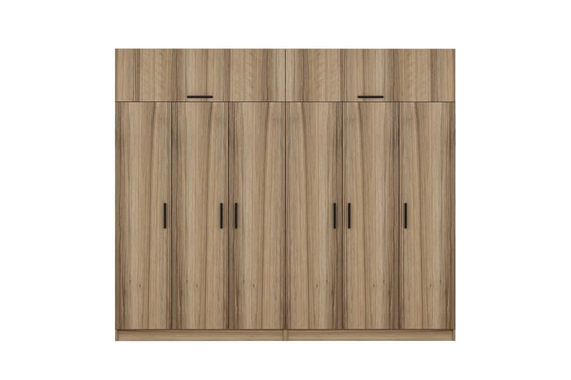Fruitland Garderobe 270 cm - Brun - Oppbevaring - Klesoppbevaring - Garderober & garderobesystem