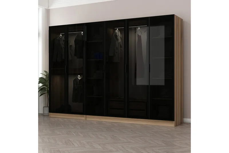 Fruitland Garderobe 270 cm, Brun