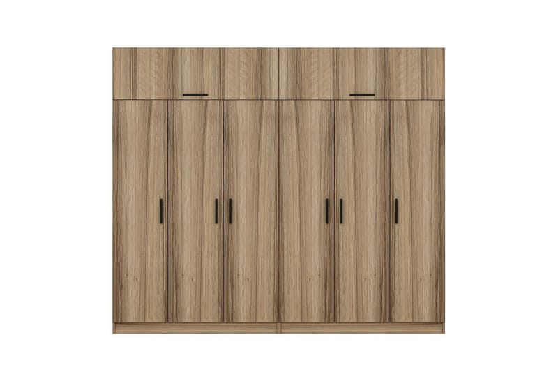 Fruitland Garderobe 270 cm - Brun - Oppbevaring - Klesoppbevaring - Garderober & garderobesystem