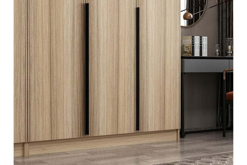 Fruitland Garderobe 270 cm - Eik - Oppbevaring - Klesoppbevaring - Garderober & garderobesystem