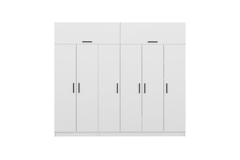 Fruitland Garderobe 270 cm - Hvit - Oppbevaring - Klesoppbevaring - Garderober & garderobesystem