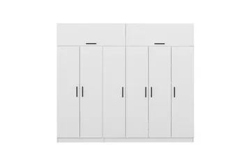 Fruitland Garderobe 270 cm - Hvit - Oppbevaring - Klesoppbevaring - Garderober & garderobesystem