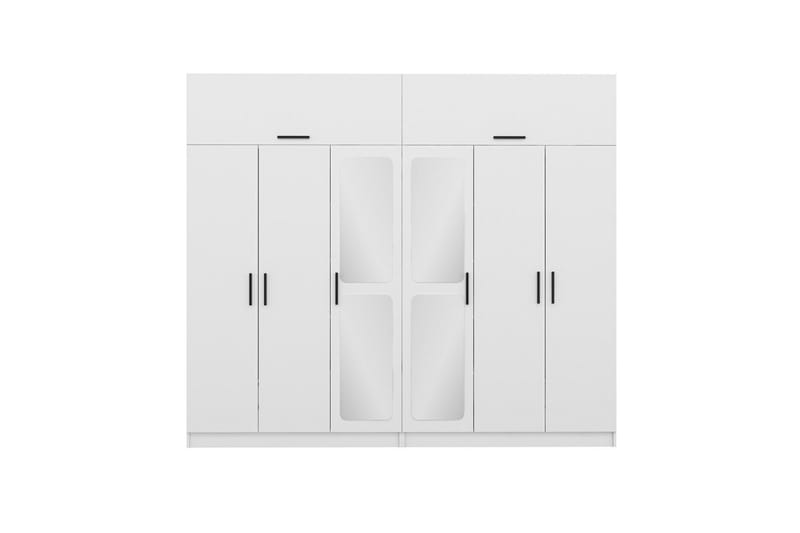 Fruitland Garderobe 270 cm - Hvit - Oppbevaring - Klesoppbevaring - Garderober & garderobesystem