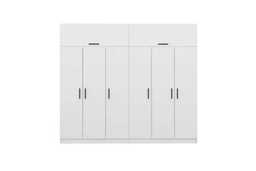 Fruitland Garderobe 270 cm - Hvit - Oppbevaring - Klesoppbevaring - Garderober & garderobesystem