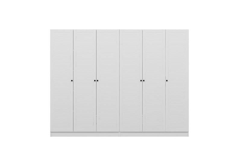 Fruitland Garderobe 270 cm - Hvit - Oppbevaring - Klesoppbevaring - Garderober & garderobesystem