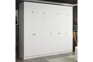 Fruitland Garderobe 270 cm - Hvit - Oppbevaring - Klesoppbevaring - Garderober & garderobesystem