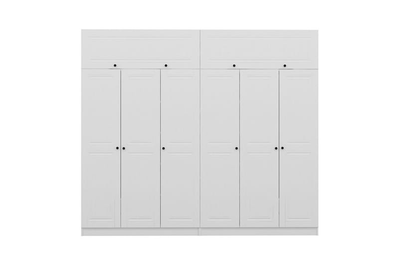 Fruitland Garderobe 270 cm - Hvit - Oppbevaring - Klesoppbevaring - Garderober & garderobesystem
