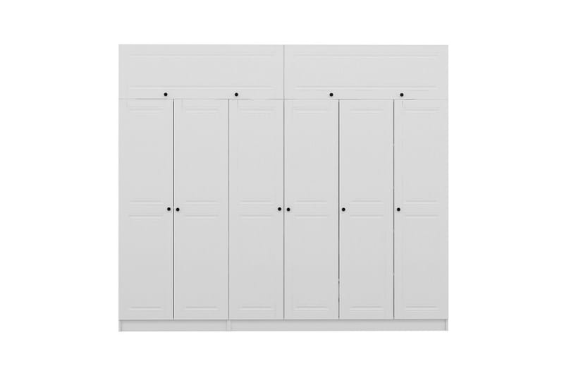 Fruitland Garderobe 270 cm - Hvit - Oppbevaring - Klesoppbevaring - Garderober & garderobesystem