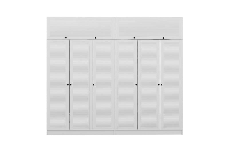 Fruitland Garderobe 270 cm - Hvit - Oppbevaring - Klesoppbevaring - Garderober & garderobesystem