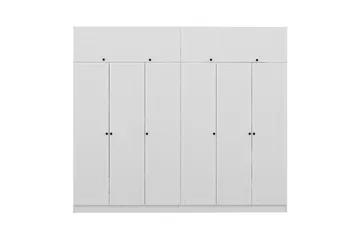 Fruitland Garderobe 270 cm - Hvit - Oppbevaring - Klesoppbevaring - Garderober & garderobesystem
