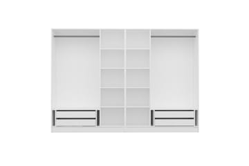 Fruitland Garderobe 270 cm - Hvit - Oppbevaring - Klesoppbevaring - Garderober & garderobesystem