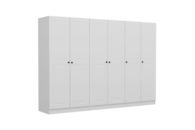 Fruitland Garderobe 270 cm - Hvit - Oppbevaring - Klesoppbevaring - Garderober & garderobesystem