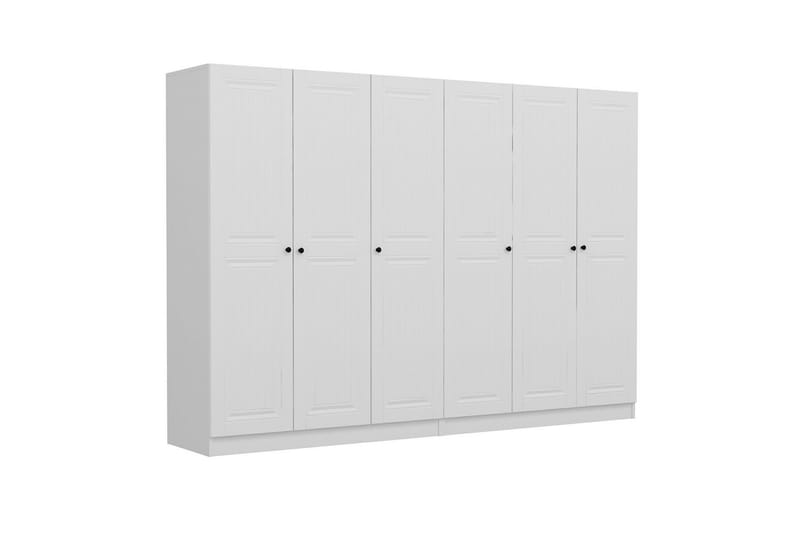 Fruitland Garderobe 270 cm - Hvit - Garderober & garderobesystem - Garderobeskap & klesskap