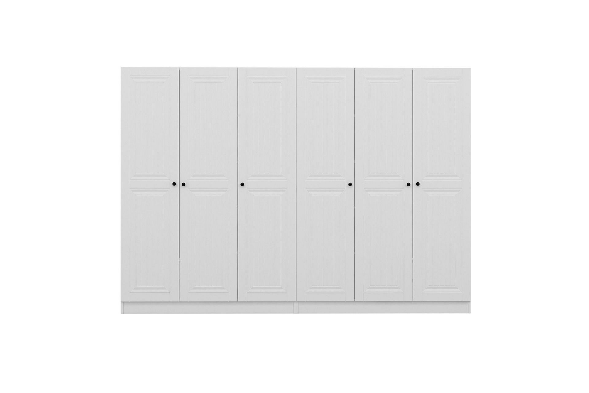 Fruitland Garderobe 270 cm - Hvit - Oppbevaring - Klesoppbevaring - Garderober & garderobesystem