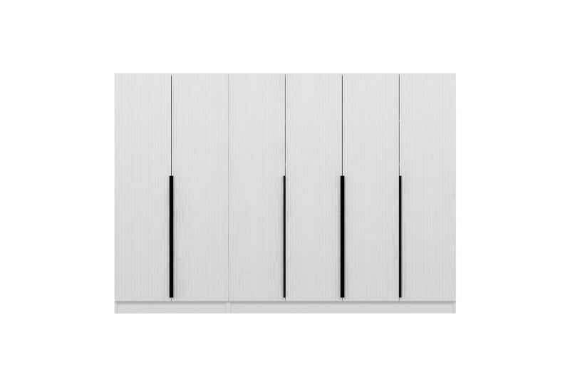 Fruitland Garderobe 270 cm - Hvit - Oppbevaring - Klesoppbevaring - Garderober & garderobesystem
