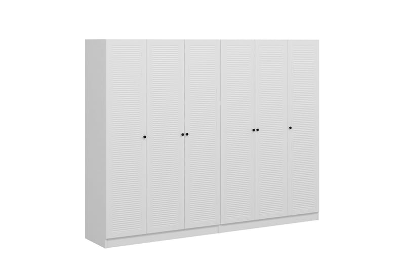 Fruitland Garderobe 270 cm - Hvit - Garderober & garderobesystem - Garderobeskap & klesskap