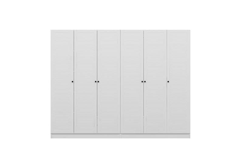 Fruitland Garderobe 270 cm - Hvit - Oppbevaring - Klesoppbevaring - Garderober & garderobesystem