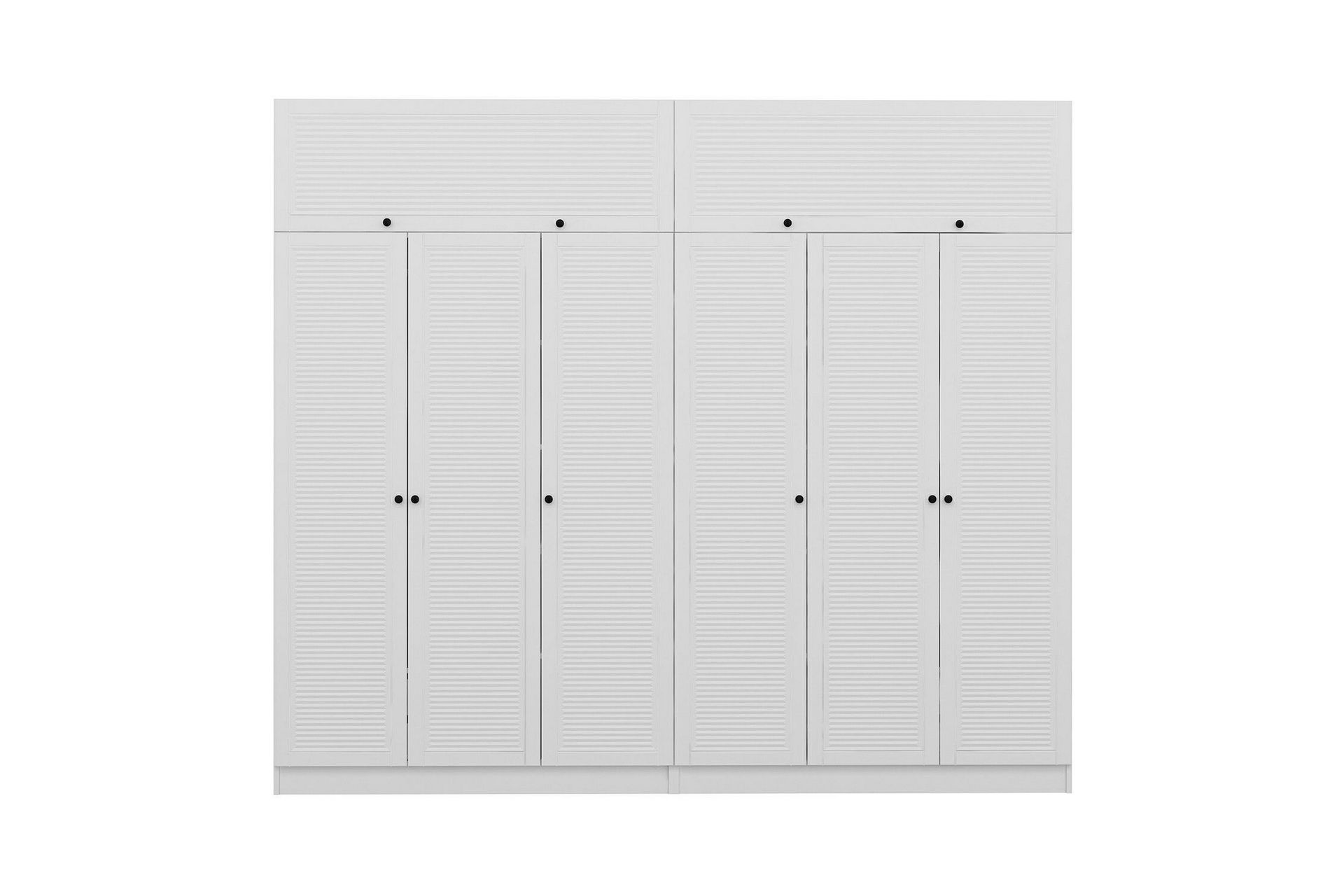 Fruitland Garderobe 270 cm - Hvit - Oppbevaring - Klesoppbevaring - Garderober & garderobesystem