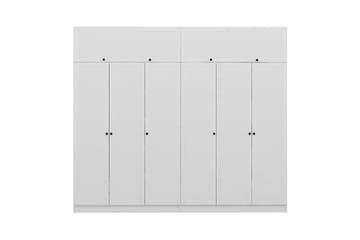 Fruitland Garderobe 270 cm - Hvit - Oppbevaring - Klesoppbevaring - Garderober & garderobesystem