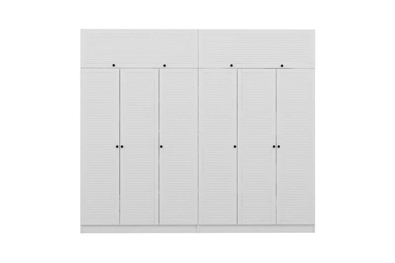 Fruitland Garderobe 270 cm - Hvit - Oppbevaring - Klesoppbevaring - Garderober & garderobesystem