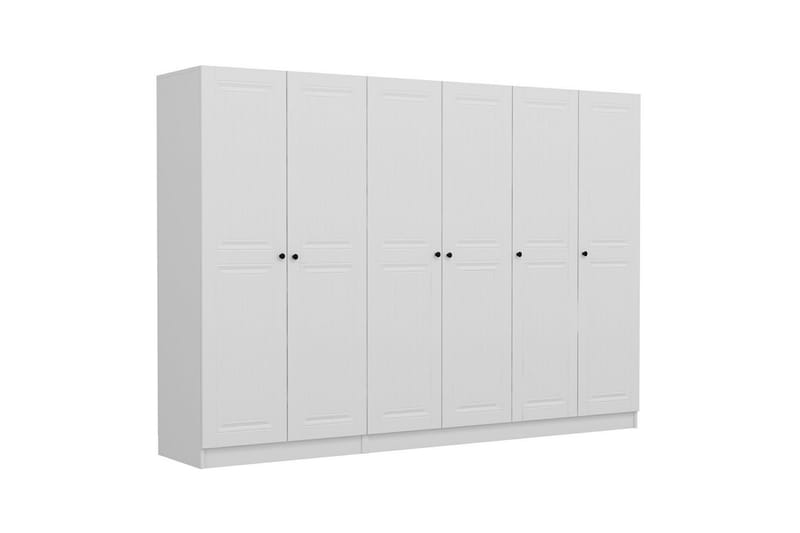 Fruitland Garderobe 270 cm - Hvit - Oppbevaring - Klesoppbevaring - Garderober & garderobesystem