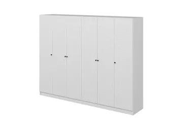 Fruitland Garderobe 270 cm - Hvit - Oppbevaring - Klesoppbevaring - Garderober & garderobesystem