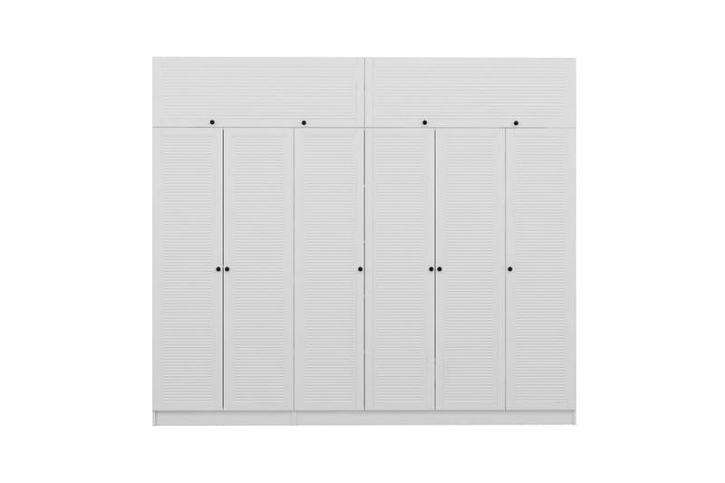 Fruitland Garderobe 270 cm - Hvit - Oppbevaring - Klesoppbevaring - Garderober & garderobesystem