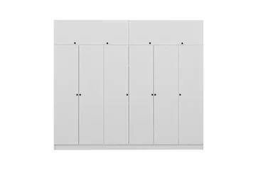 Fruitland Garderobe 270 cm - Hvit - Oppbevaring - Klesoppbevaring - Garderober & garderobesystem