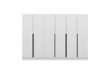 Fruitland Garderobe 270 cm - Hvit - Oppbevaring - Klesoppbevaring - Garderober & garderobesystem