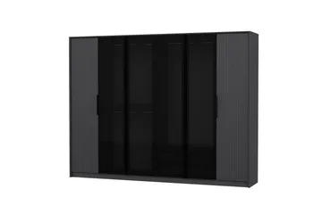 Fruitland Garderobe 274x210 cm - Antrasitt - Oppbevaring - Klesoppbevaring - Garderober & garderobesystem