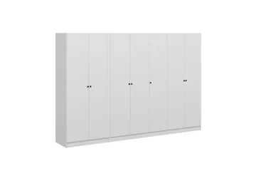 Fruitland Garderobe 315 cm - Hvit - Oppbevaring - Klesoppbevaring - Garderober & garderobesystem