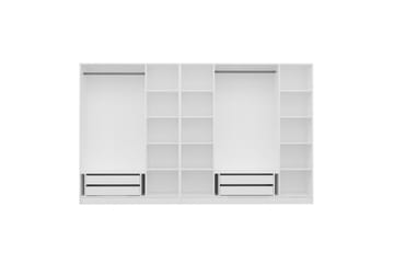 Fruitland Garderobe 315 cm - Hvit - Oppbevaring - Klesoppbevaring - Garderober & garderobesystem