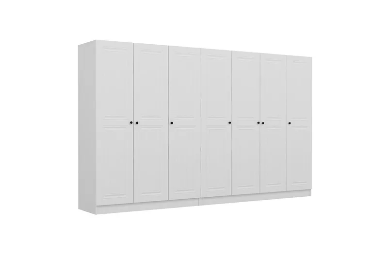 Fruitland Garderobe 315 cm - Hvit - Oppbevaring - Klesoppbevaring - Garderober & garderobesystem