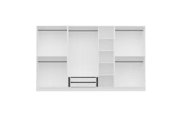 Fruitland Garderobe 315 cm - Hvit - Oppbevaring - Klesoppbevaring - Garderober & garderobesystem