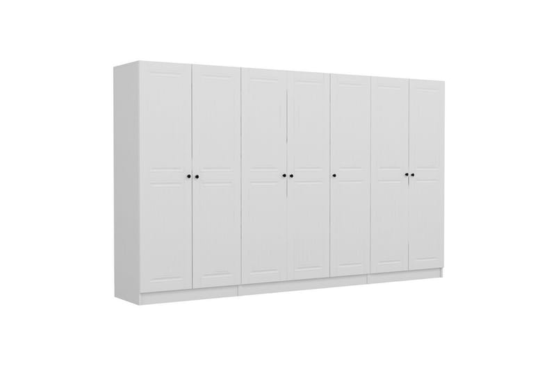 Fruitland Garderobe 315 cm - Hvit - Oppbevaring - Klesoppbevaring - Garderober & garderobesystem