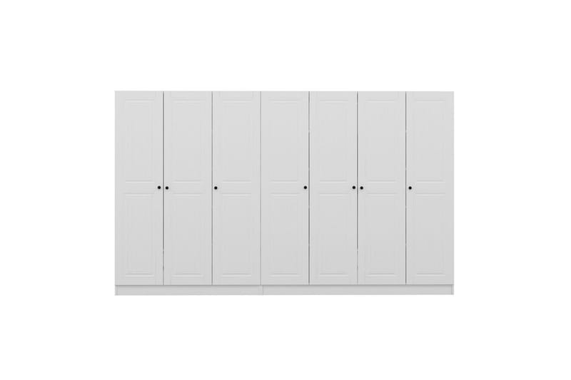 Fruitland Garderobe 315 cm - Hvit - Oppbevaring - Klesoppbevaring - Garderober & garderobesystem