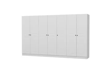 Fruitland Garderobe 315 cm - Hvit - Oppbevaring - Klesoppbevaring - Garderober & garderobesystem