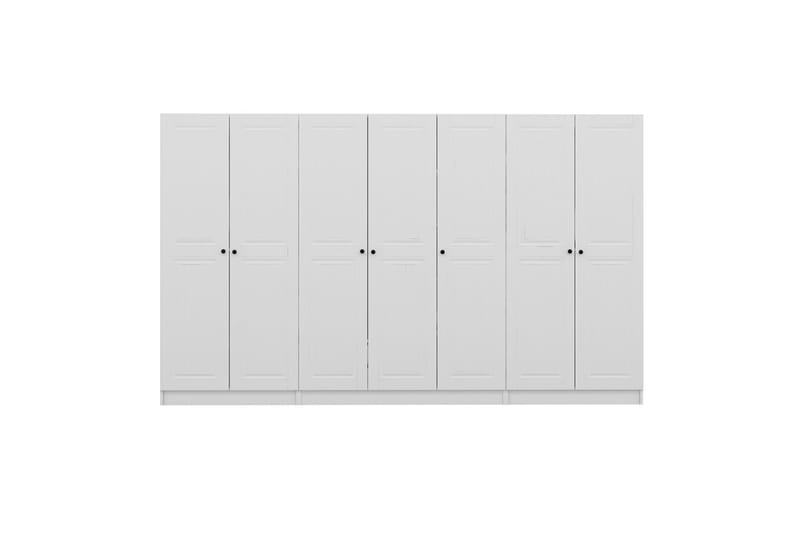 Fruitland Garderobe 315 cm - Hvit - Oppbevaring - Klesoppbevaring - Garderober & garderobesystem