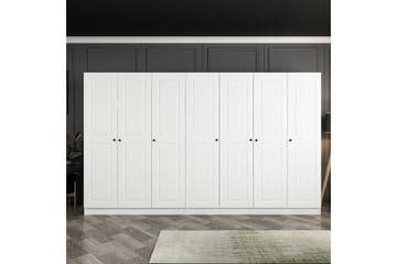 Fruitland Garderobe 315 cm - Hvit - Oppbevaring - Klesoppbevaring - Garderober & garderobesystem