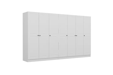 Fruitland Garderobe 315 cm - Hvit - Oppbevaring - Klesoppbevaring - Garderober & garderobesystem