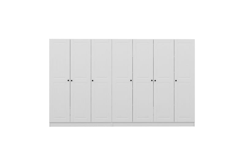 Fruitland Garderobe 315 cm - Hvit - Oppbevaring - Klesoppbevaring - Garderober & garderobesystem