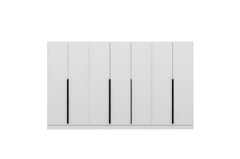 Fruitland Garderobe 315 cm - Hvit - Oppbevaring - Klesoppbevaring - Garderober & garderobesystem