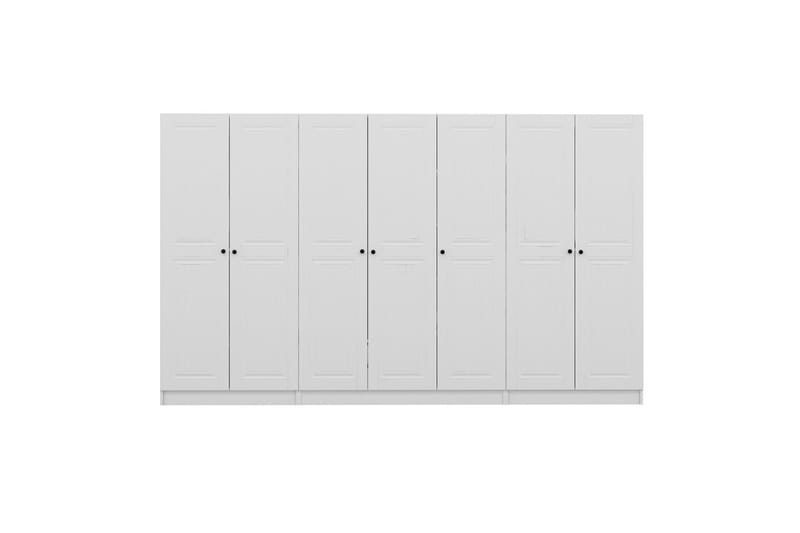 Fruitland Garderobe 315 cm - Hvit - Oppbevaring - Klesoppbevaring - Garderober & garderobesystem