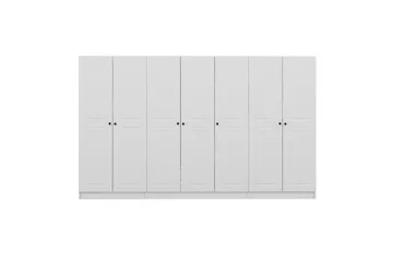 Fruitland Garderobe 315 cm - Hvit - Oppbevaring - Klesoppbevaring - Garderober & garderobesystem