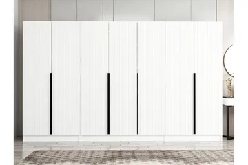 Fruitland Garderobe 315 cm - Hvit - Oppbevaring - Klesoppbevaring - Garderober & garderobesystem