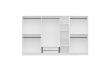 Fruitland Garderobe 315 cm - Hvit - Oppbevaring - Klesoppbevaring - Garderober & garderobesystem