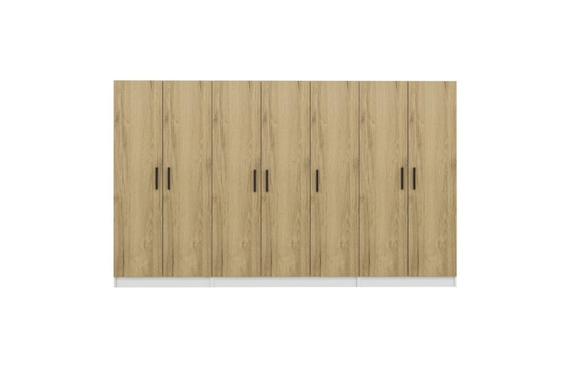 Fruitland Garderobe 315 cm - Valnøtt - Oppbevaring - Klesoppbevaring - Garderober & garderobesystem