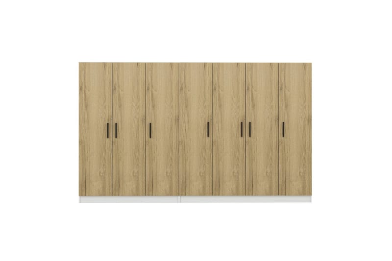 Fruitland Garderobe 315 cm - Valnøtt - Oppbevaring - Klesoppbevaring - Garderober & garderobesystem