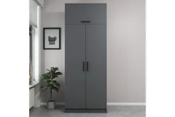 Fruitland Garderobe 90 cm - Antrasitt - Oppbevaring - Klesoppbevaring - Garderober & garderobesystem